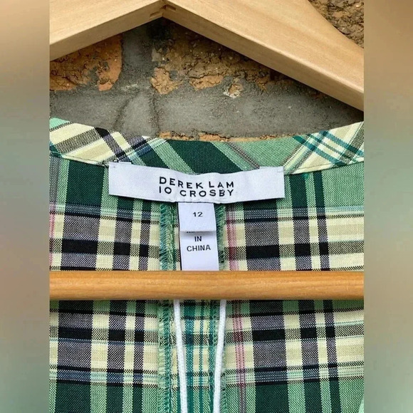 Derek Lam 10 Crosby Tiana Belted Wrap Dress size 12 - Picture 10 of 17